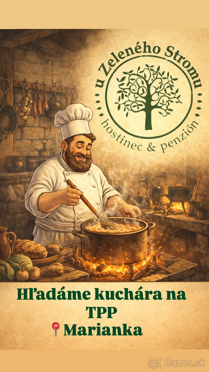 Kuchár/ka na TPP