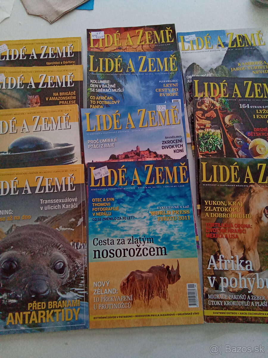 Ľudia a zem 11 čísiel Predám