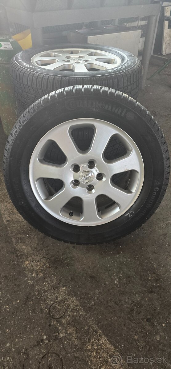 Disky 6x16H2 ,Continental zimne gumy