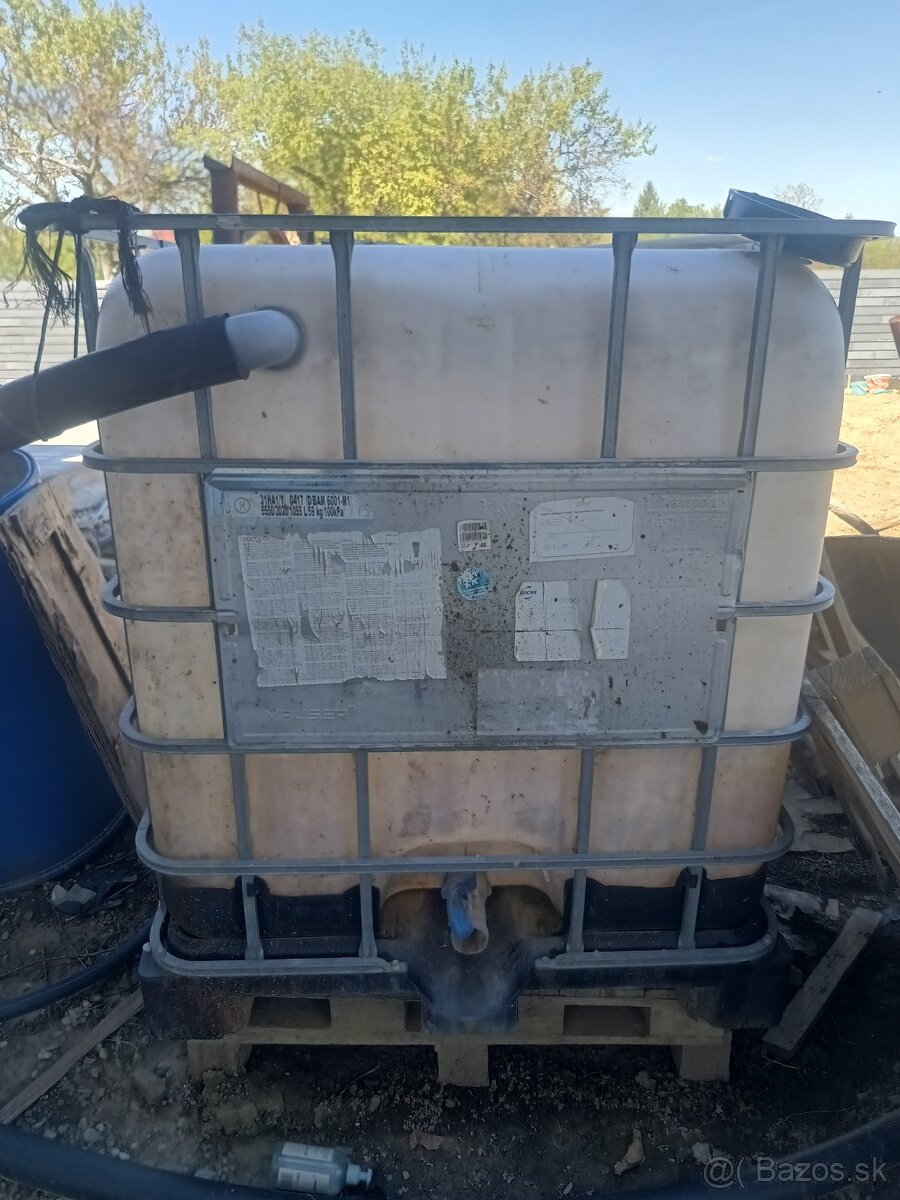 IBC kontajner 1000l, plastova nadrz