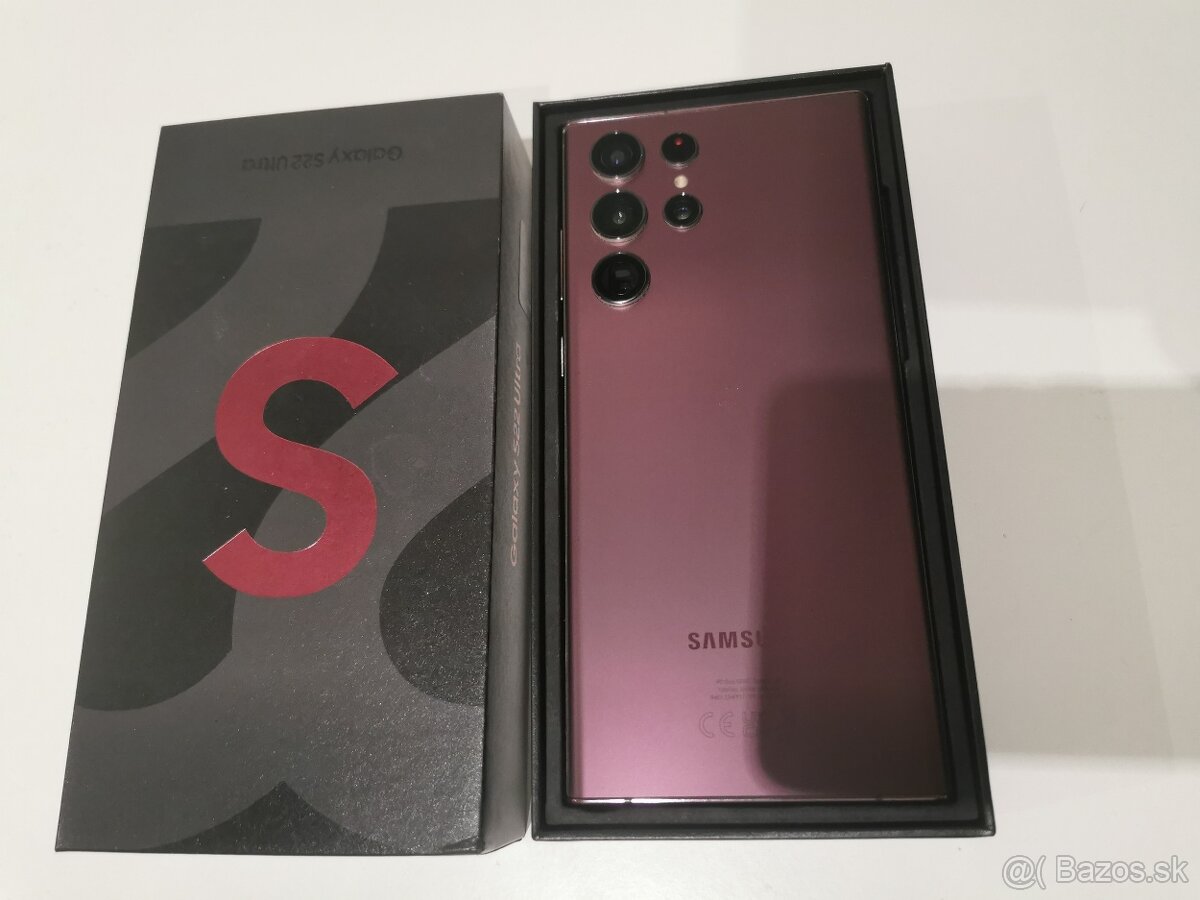 Samsung Galaxy S22 Ultra 5G 12GB/512GB Burgundy