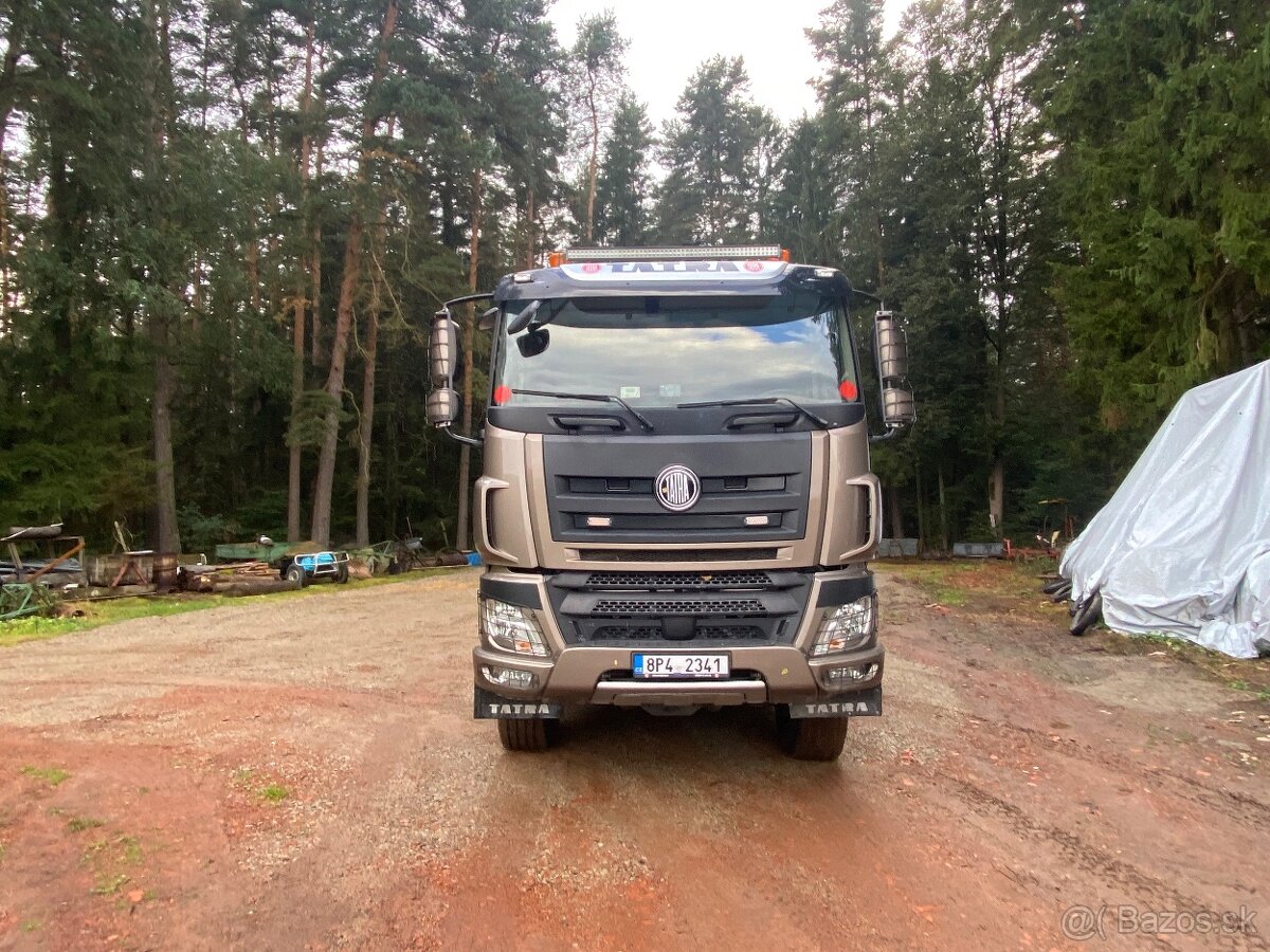 Tatra Phoenix 530,6x6 s hyd.rukou Epsilon+roztahovací návěs