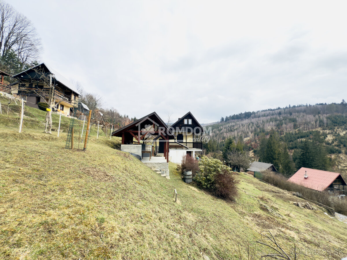 Záhradná chatka Krásno nad Kysucou s altánkom
