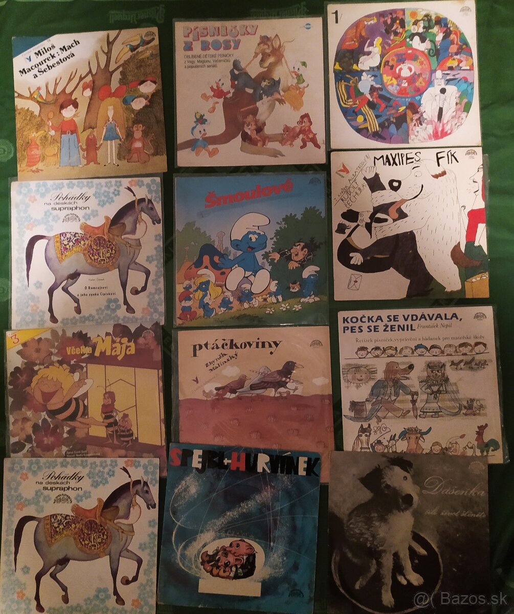 LP gramofonové desky Pohádky