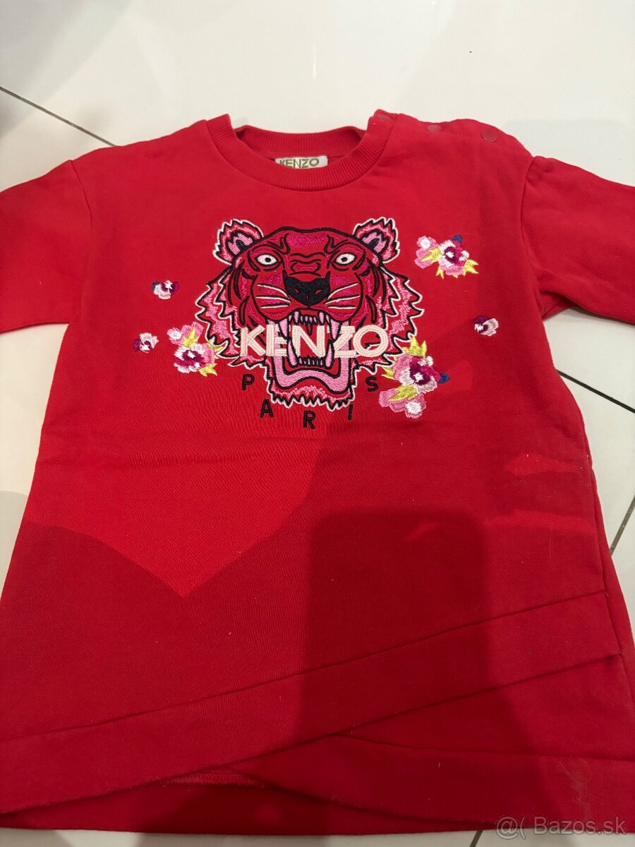 Kenzo šaty / mikina vel. 86