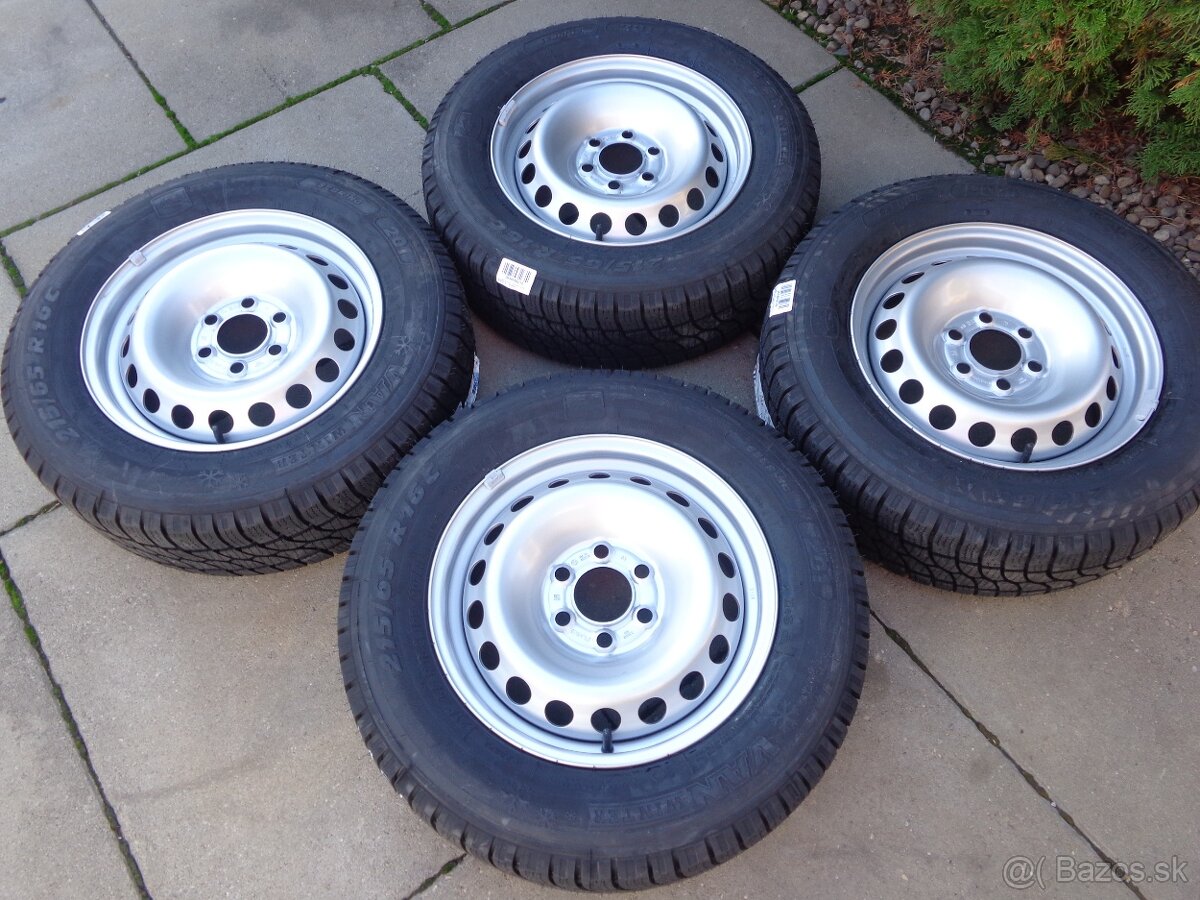 6x120 R16 zimna sada na novy Ford Transit Custom / Tourneo