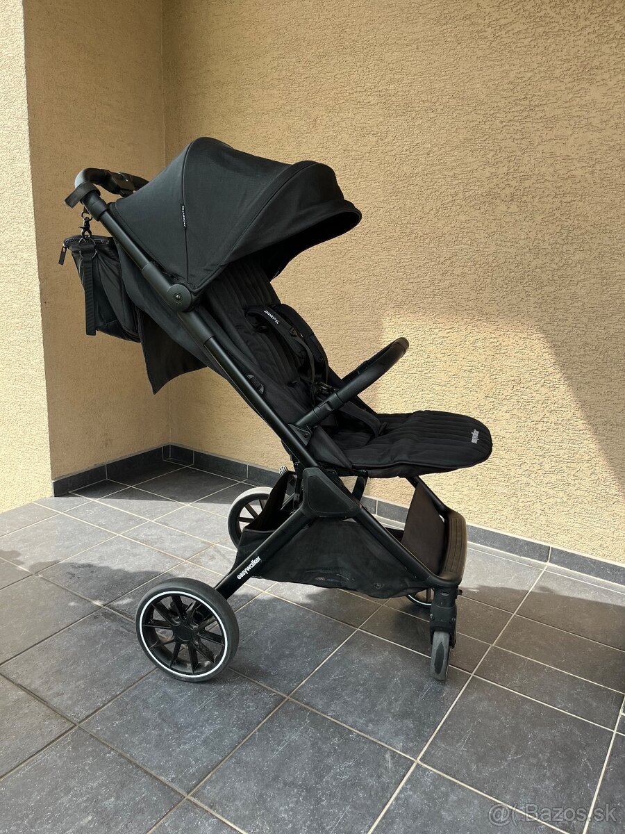 EASYWALKER Kočík športový Jackey2 XL 2024 s taskou,plastenko