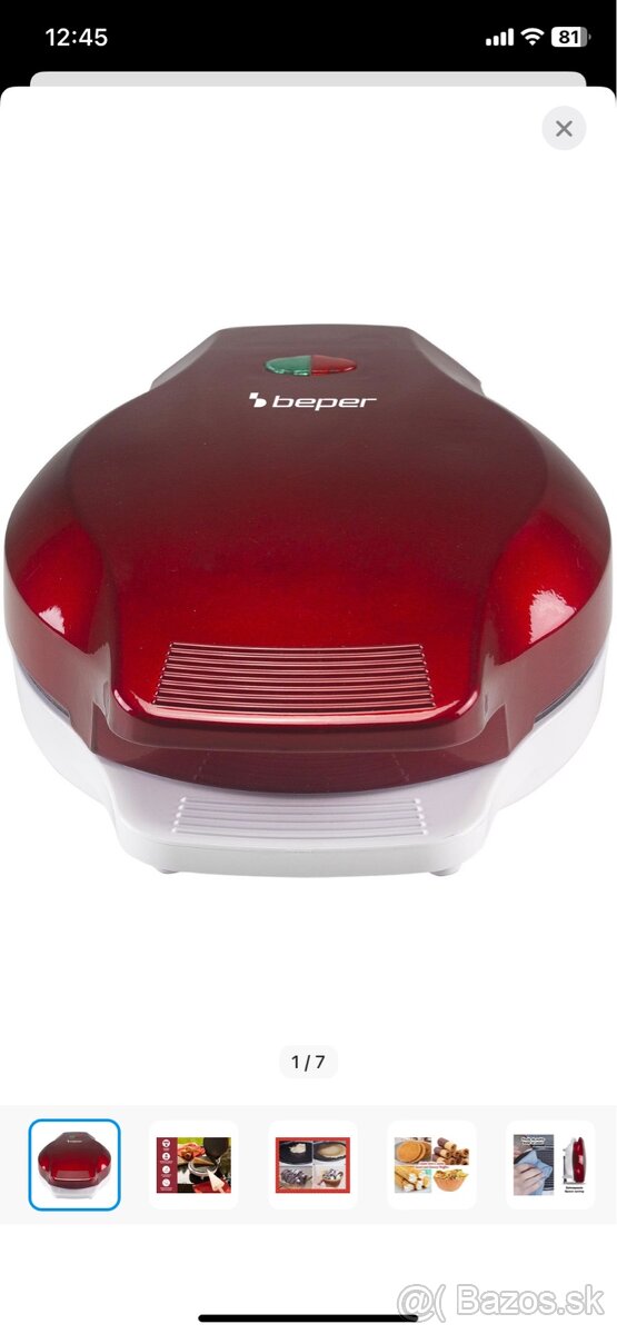 Vaflovač Beper