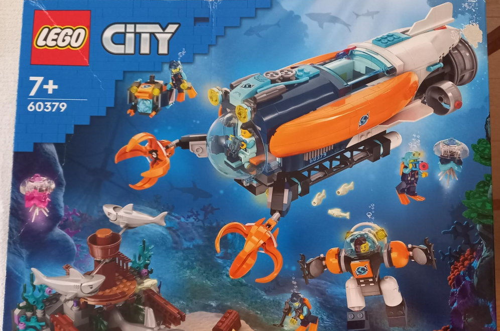 Predám LEGO 60379 Hlbinná prieskumná ponorka
