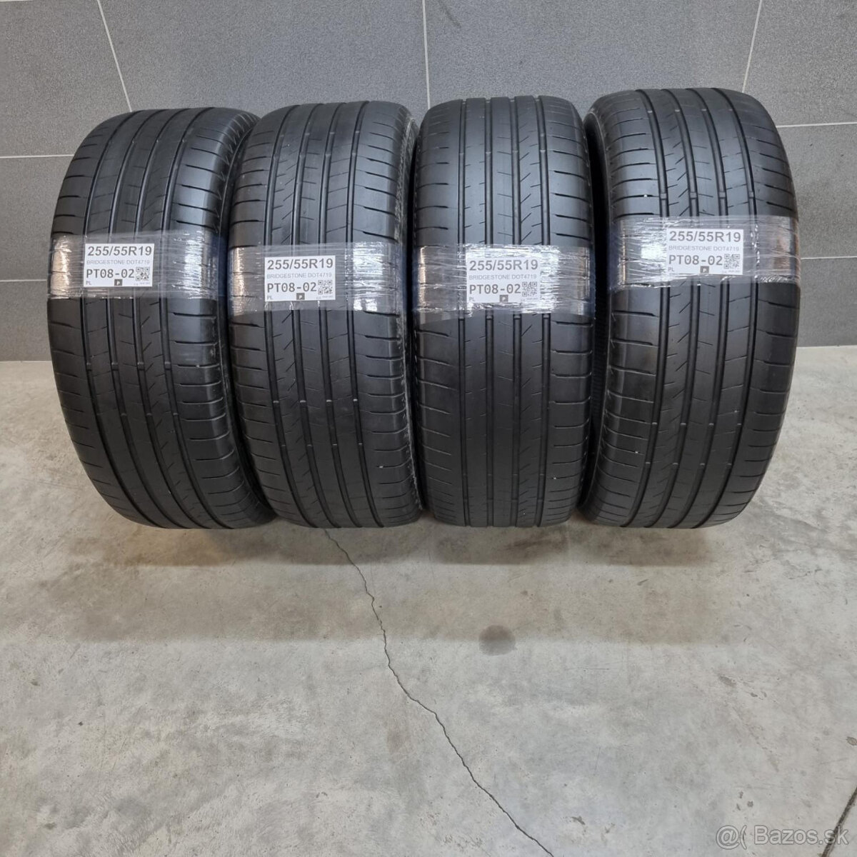 Letné pneumatiky 255/55 R19 BRIDGESTONE