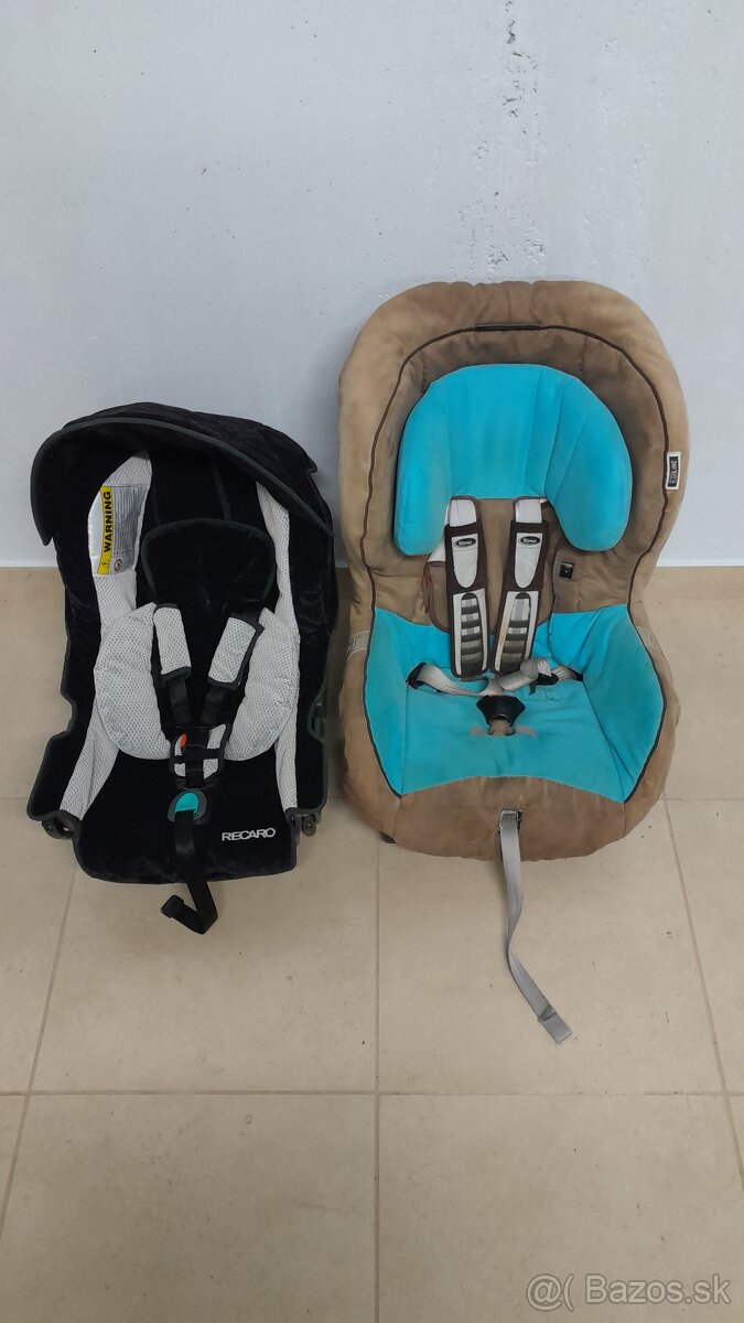 Sedačka Römer a Recaro