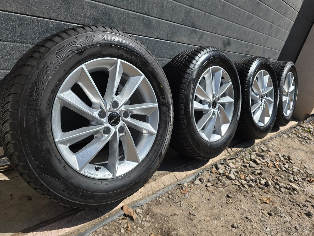 Zimná Sada BORBET 215/65 R17 Kodiaq, Tiguan, Q3, Tarraco