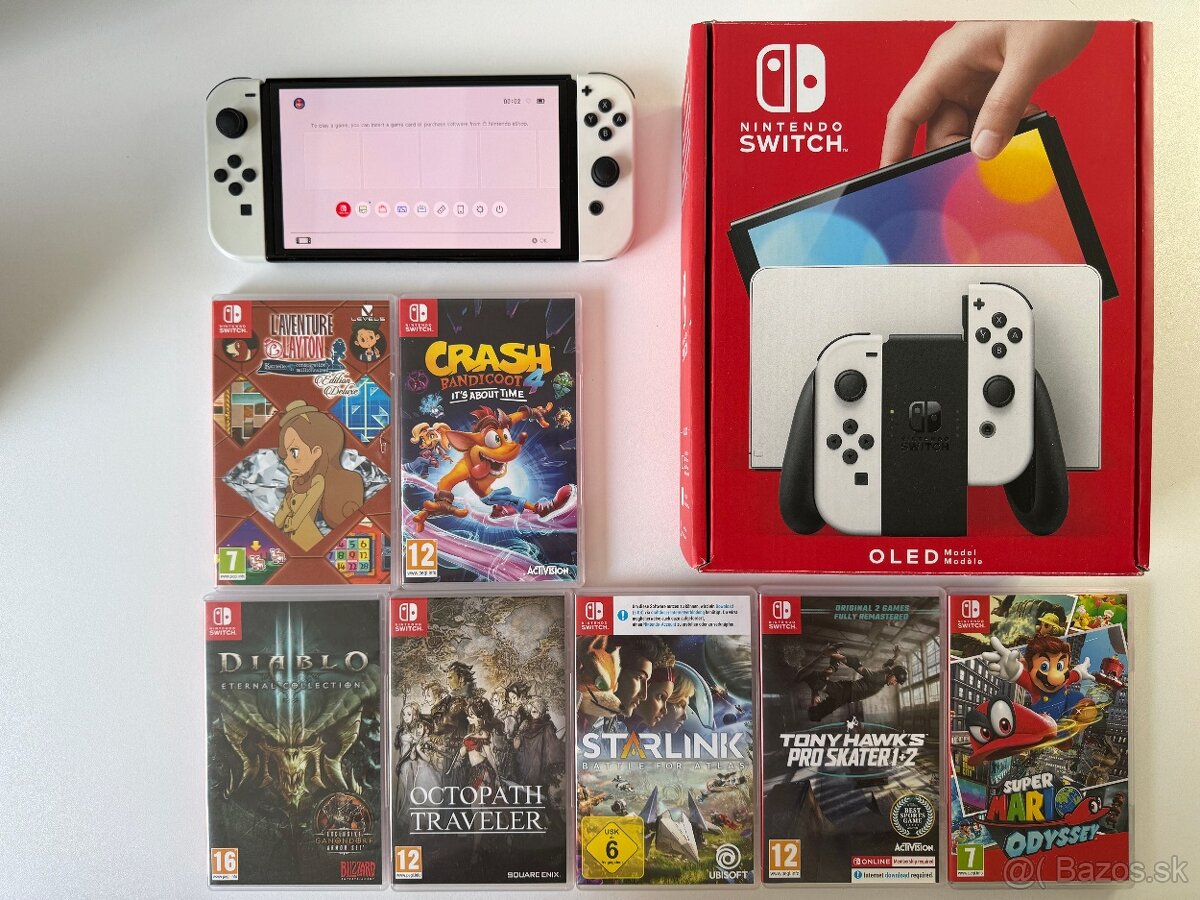 PREDAM/ VYMENIM NINTENDO SWTICH OLED + HRY