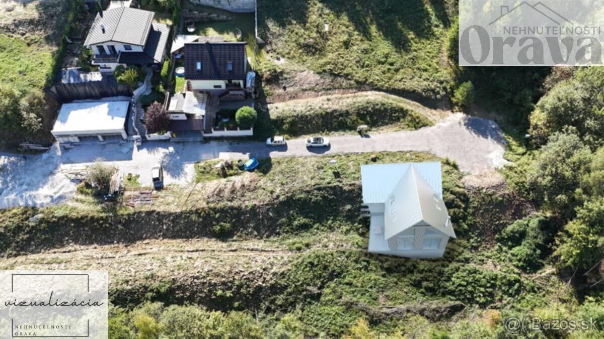 Ovčiarsko, obec pri Žiline – pozemok 562 m² s projektom RD