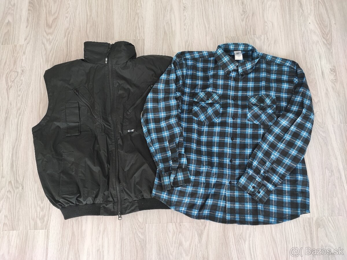 Pánska pracovná vesta a pracovná kosela