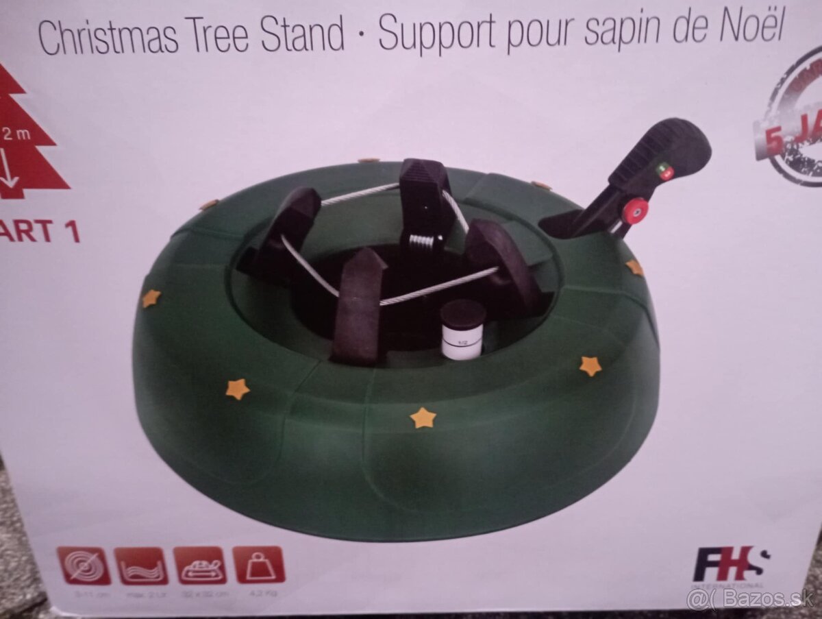 Predám nepoužitý stojan na vianočný stromček