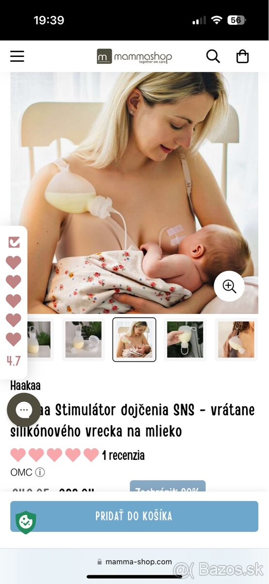 predám pomocky na dojčenie