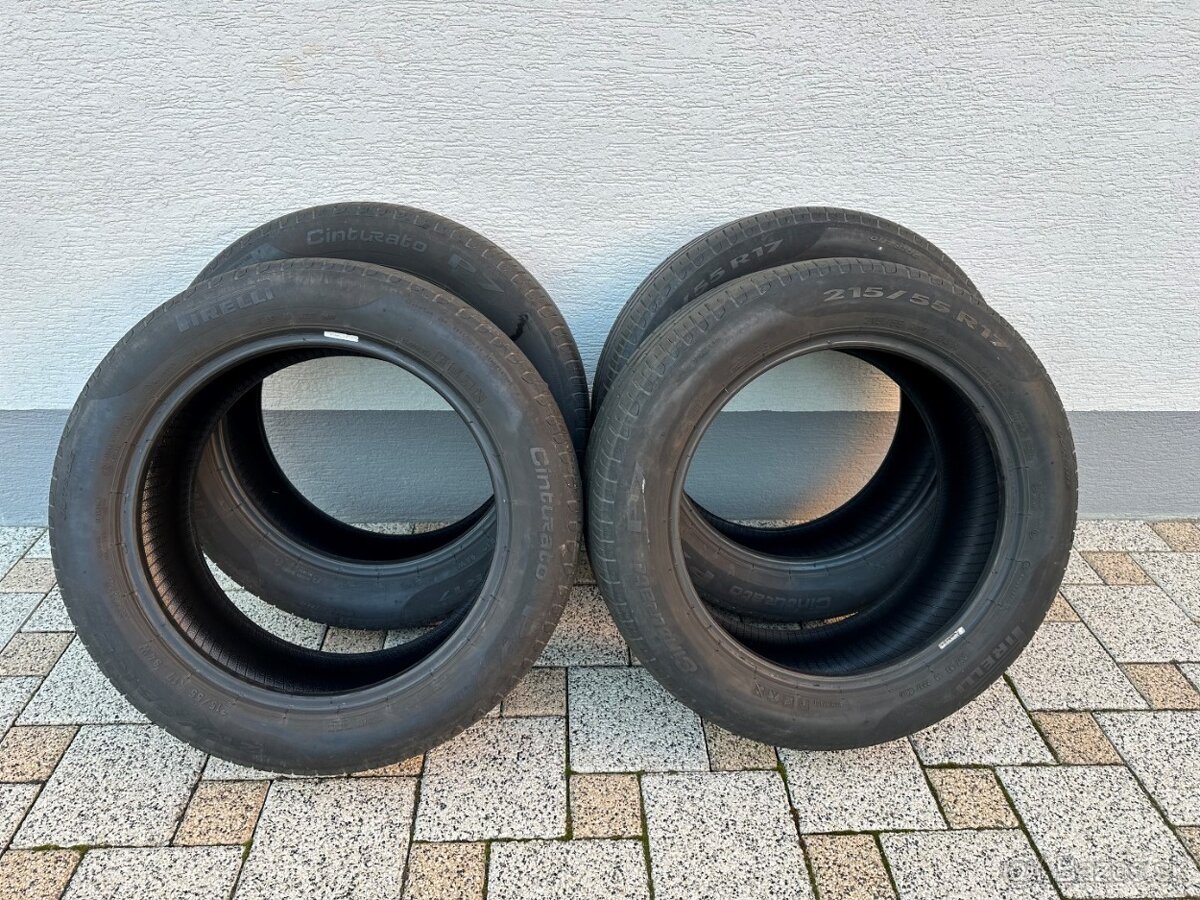 Letné pneumatiky 215/55 R17 Pirelli 4ks