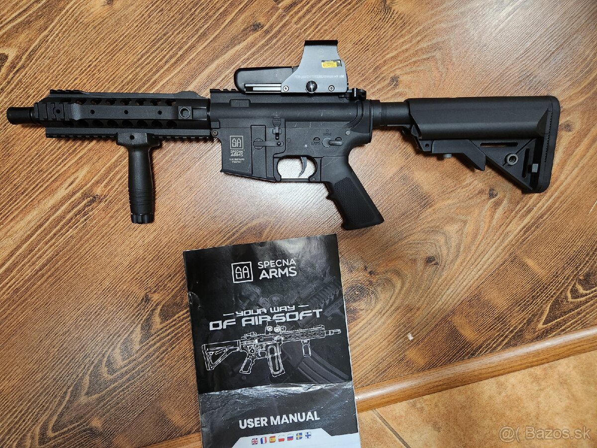 Specna arms airsoft puška s kolimátorom