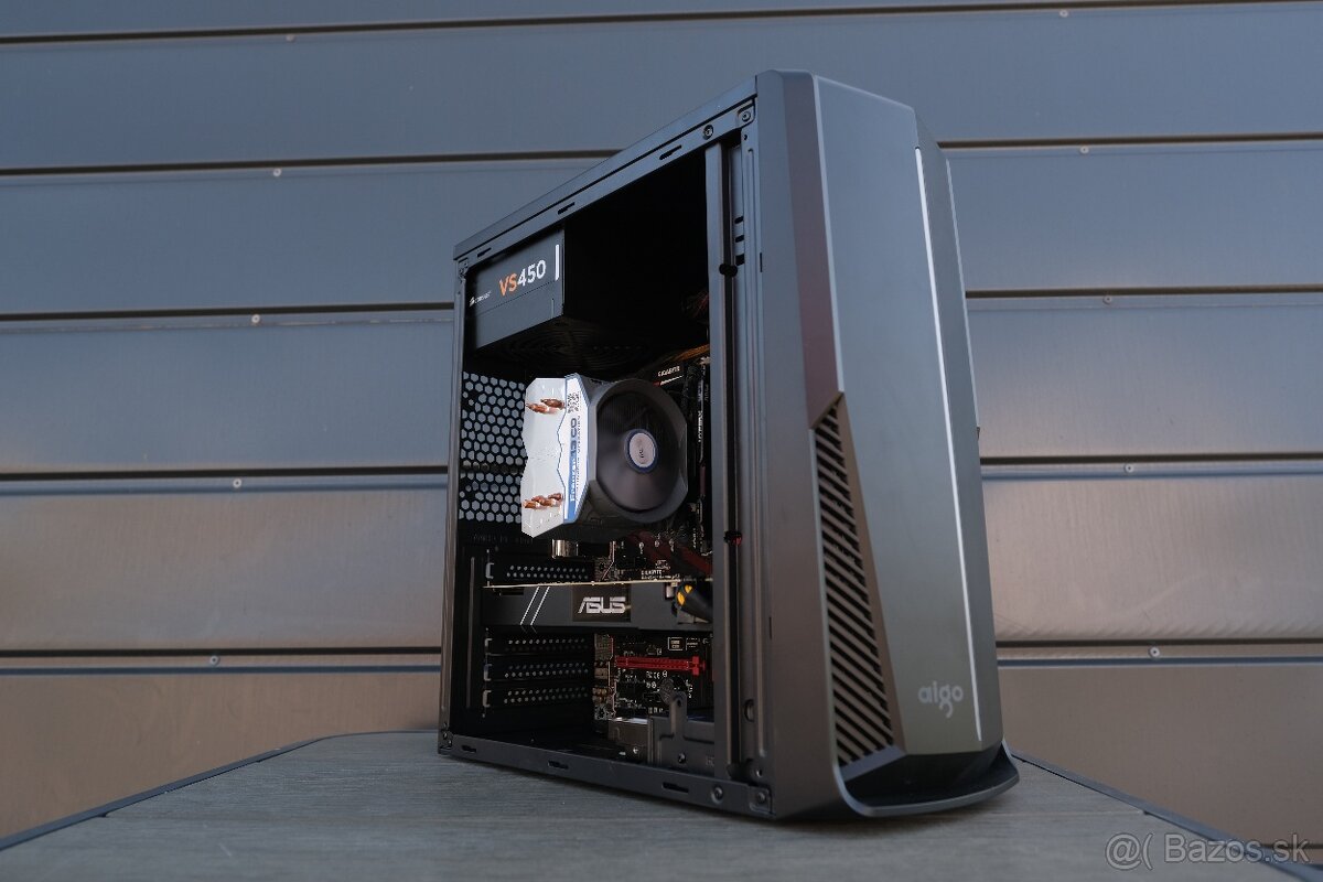 Herný PC, i5 6600K, GTX 1060 6GB, 16GB RAM, SSD+HDD, 12m