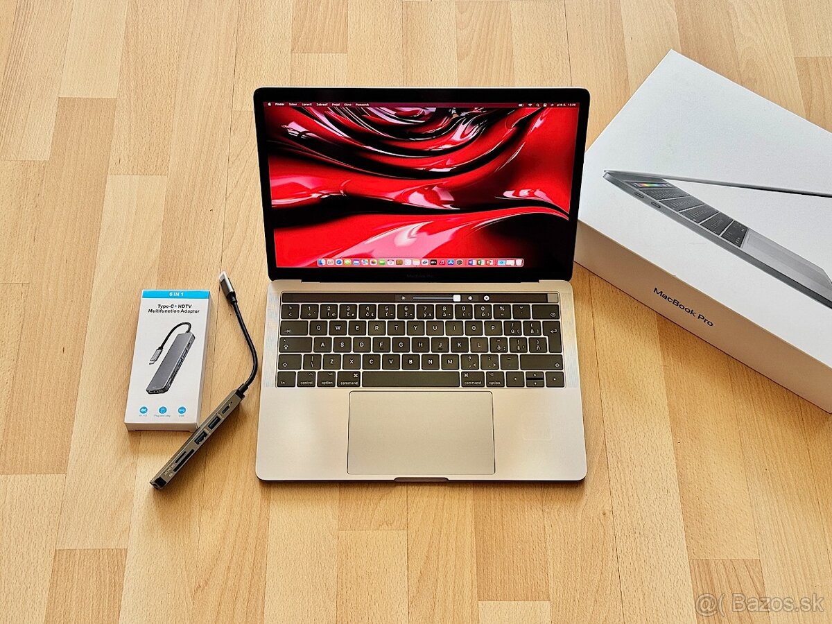 MacBook Pro 13" i5-3.1GHz,2j/16GB/512GB, Touchbar, TOP STAV