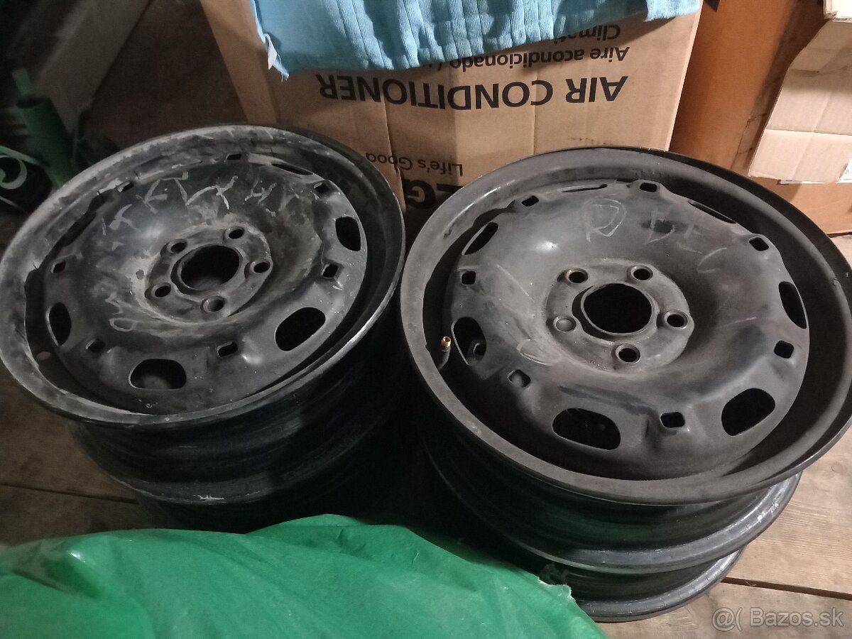 Škoda fábia disky plechové