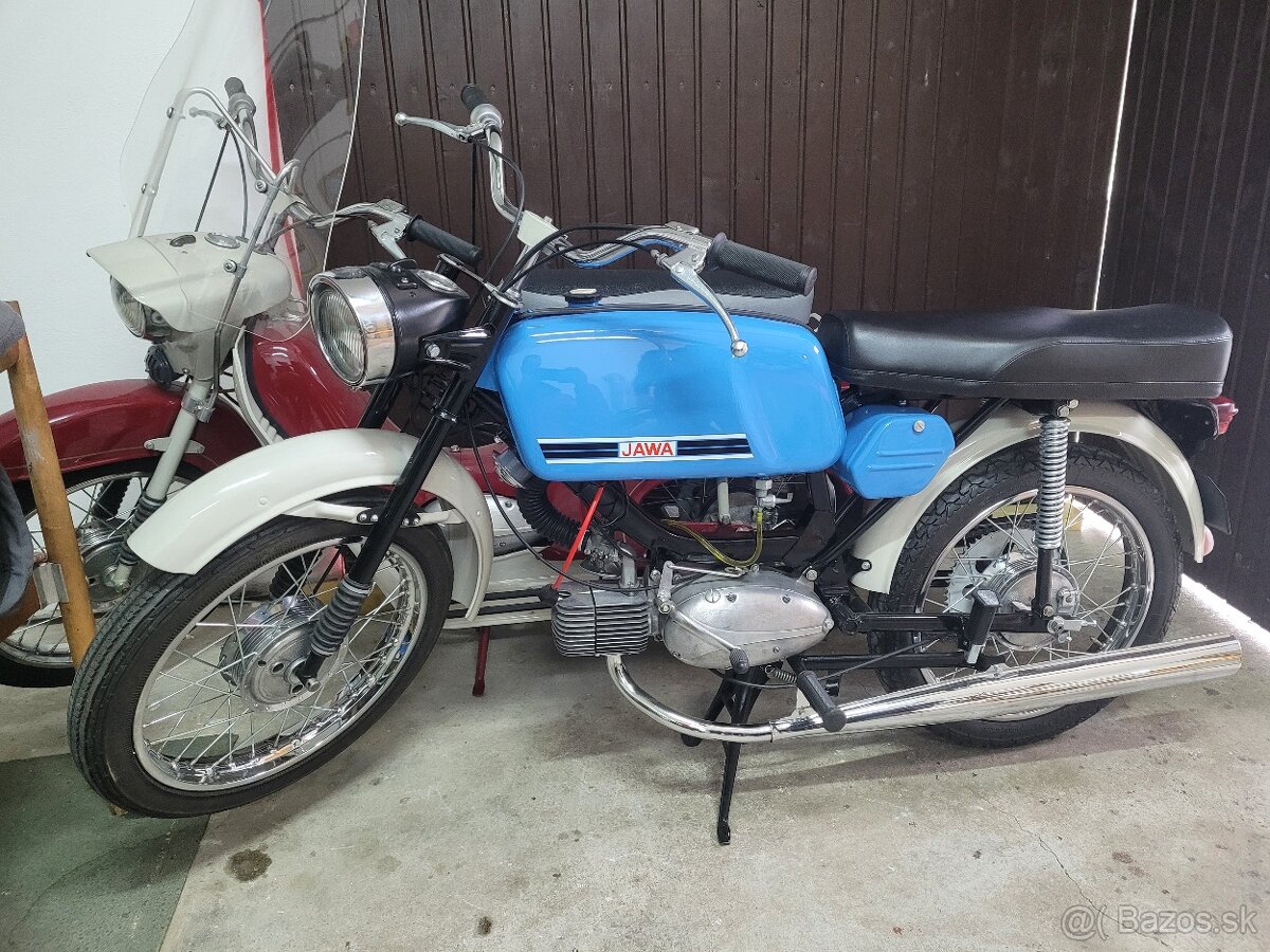JAWA 50 typ 23 mustang TOP STAV 98% originál dielov