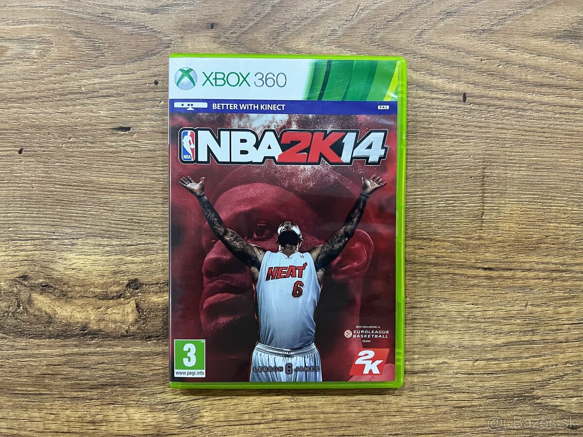 Hra NBA 2K14 na Xbox 360