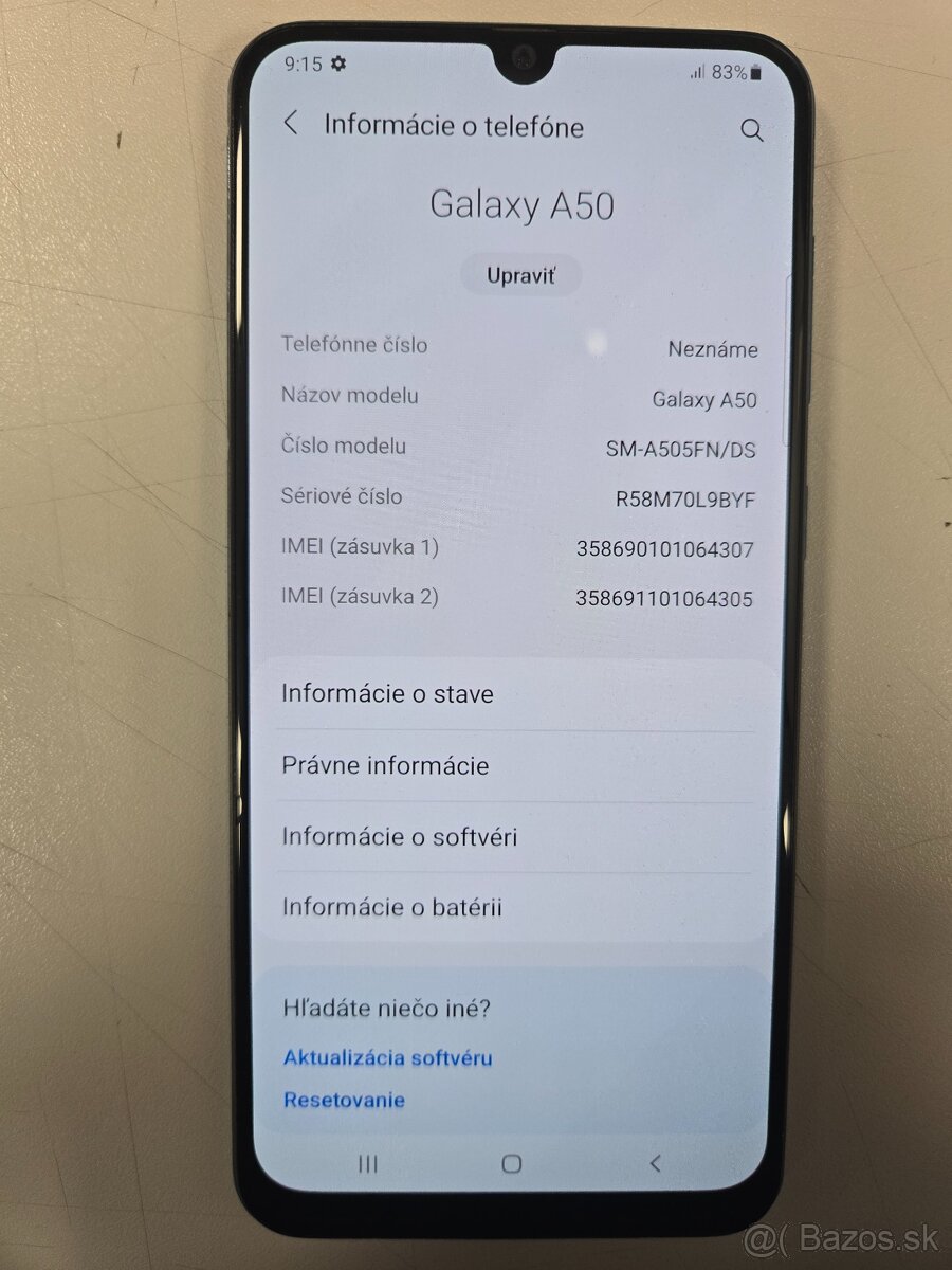 Samsung A50