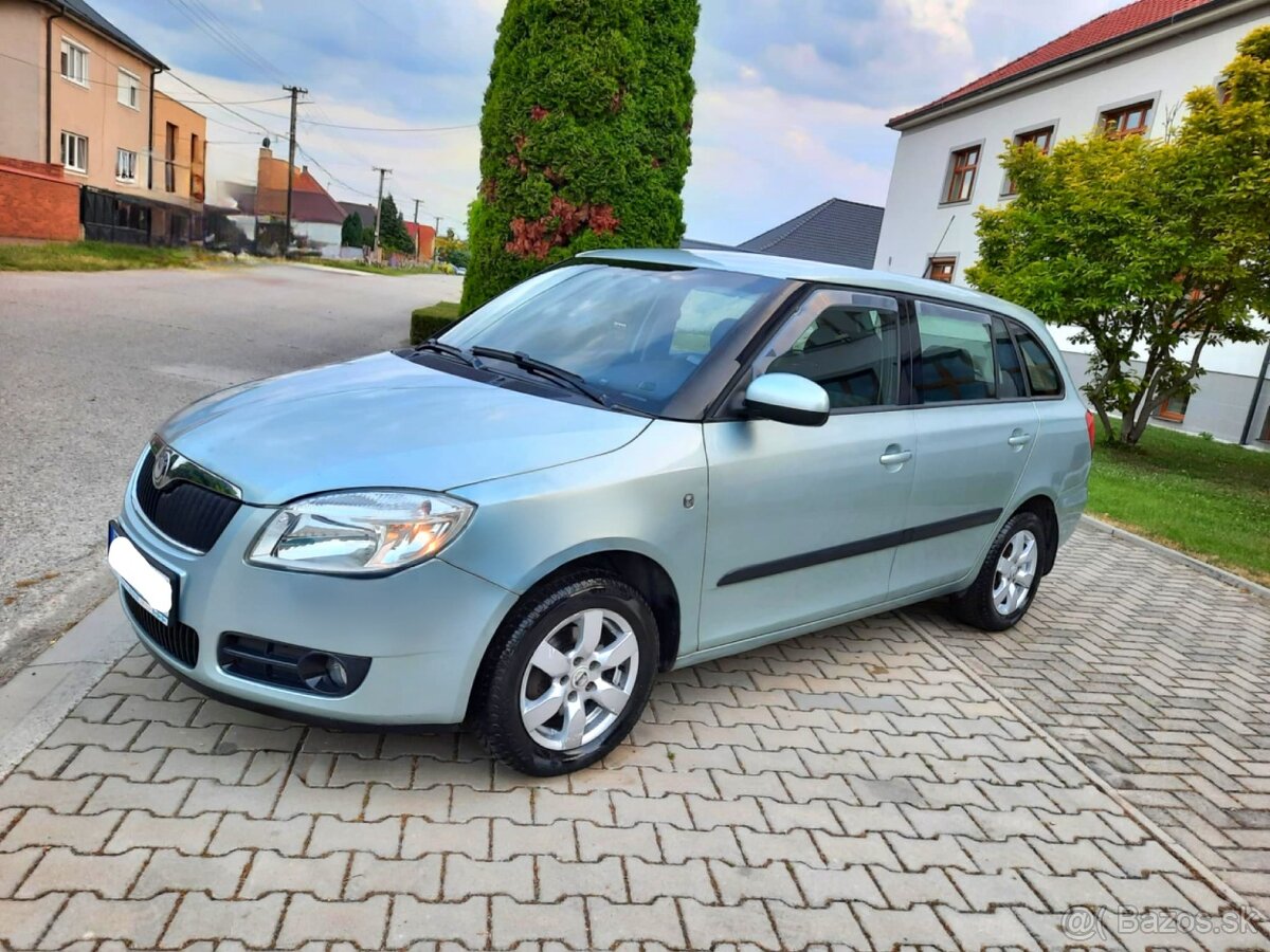 Škoda Fabia 2 Combi 1,4 Benzín Stk+Ek 2027 Pekný stav
