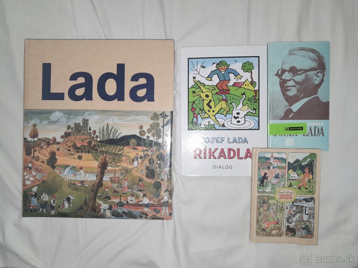 Lada,Josef Lada a knihy jako bonus