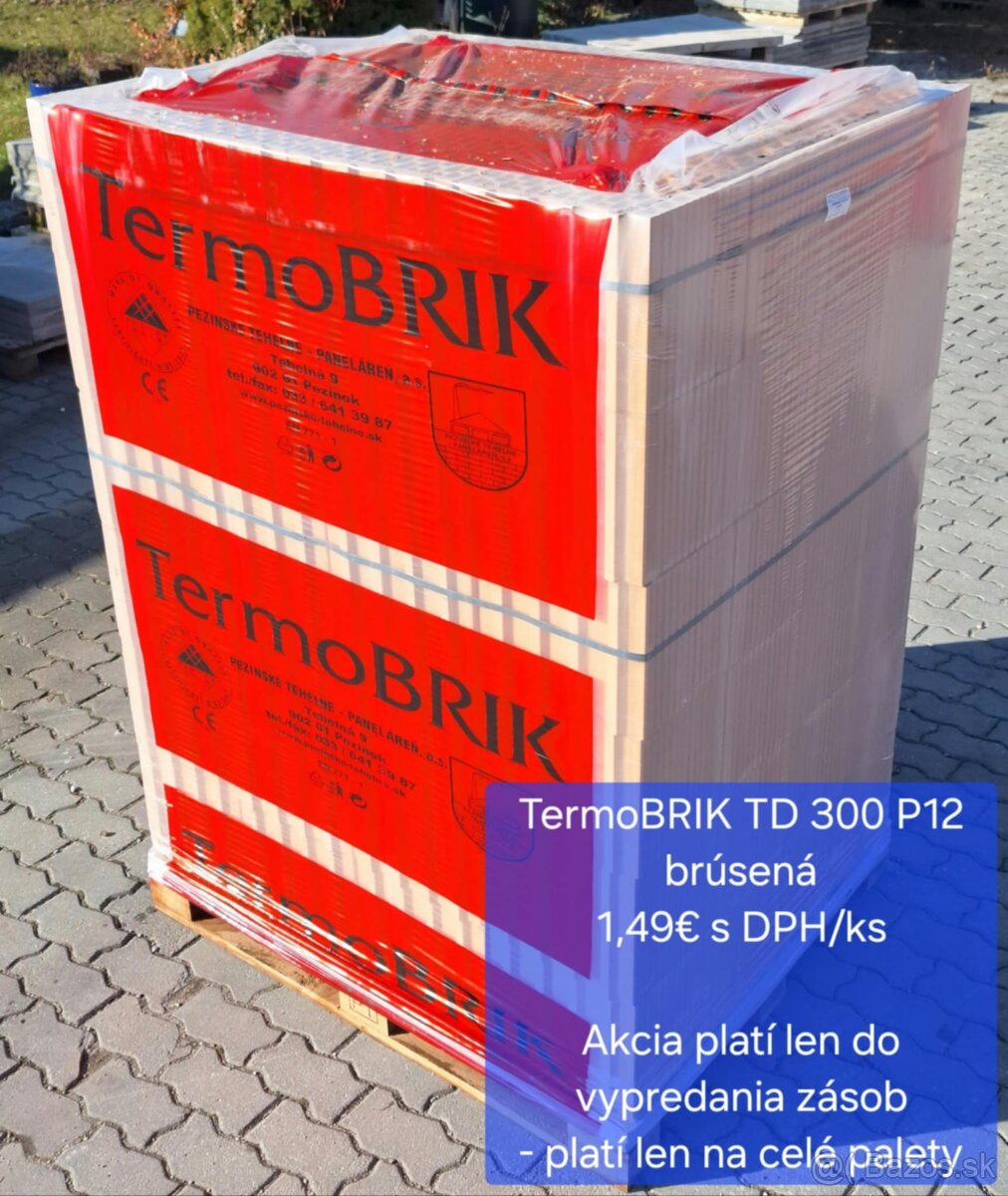 Pezinská tehla termobrick P300