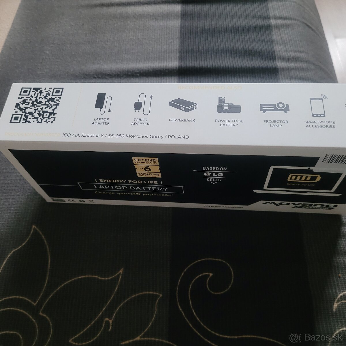 novu nepoužitu baterku na notebook a vyšou vydržou