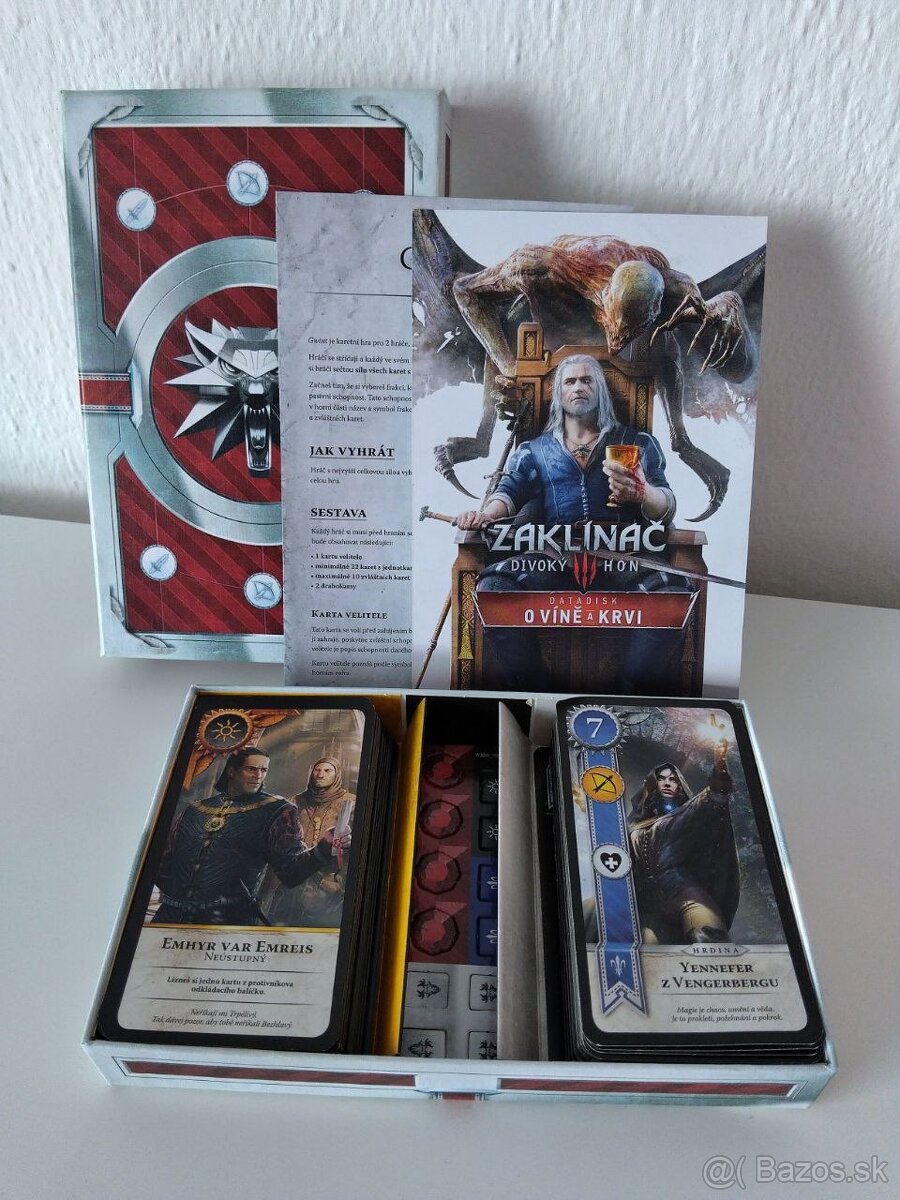 Gwent / gwint karty Zaklinac