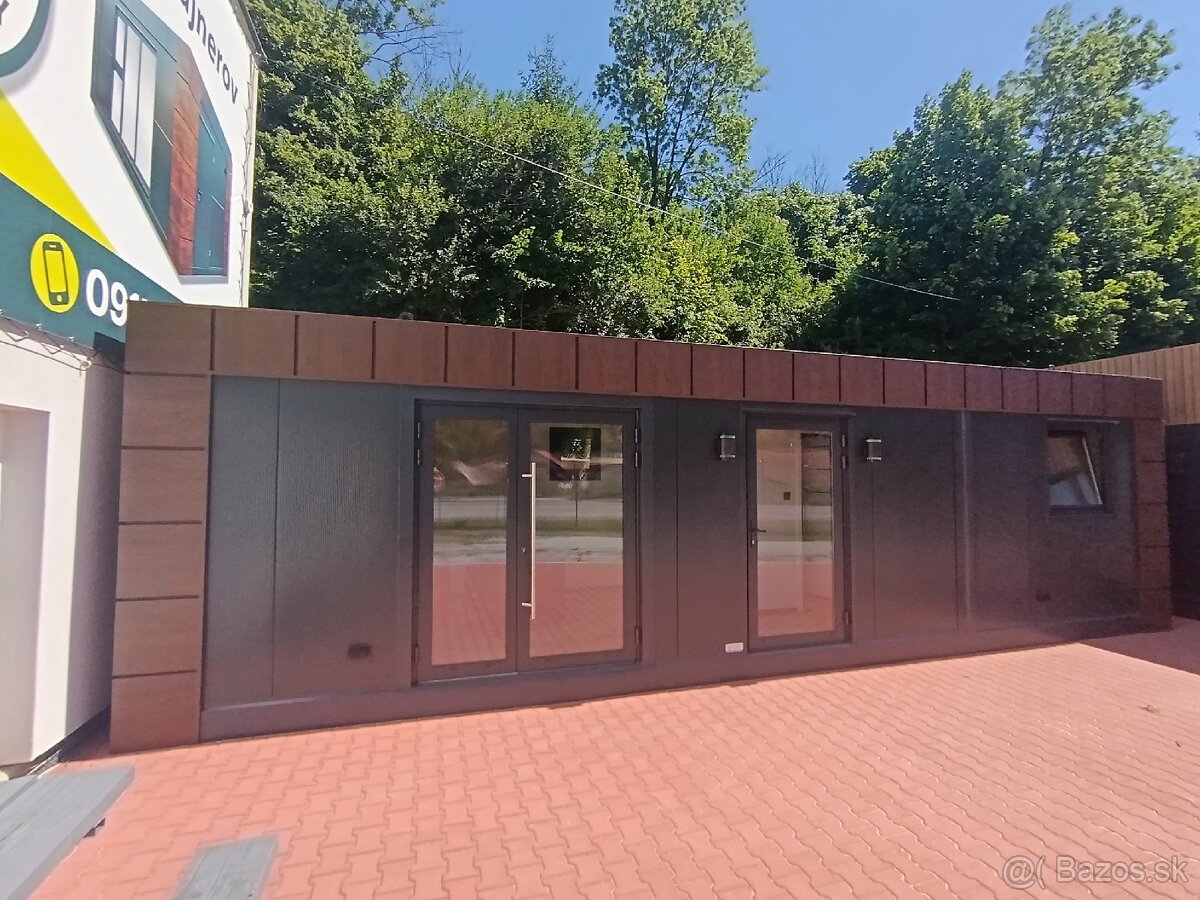 Obytný mobilný kontajner dom 10 x 3 IHNEĎ K ODBERU