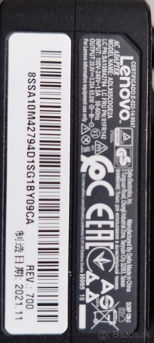 Predam adapter na Lenovo IdePad 3