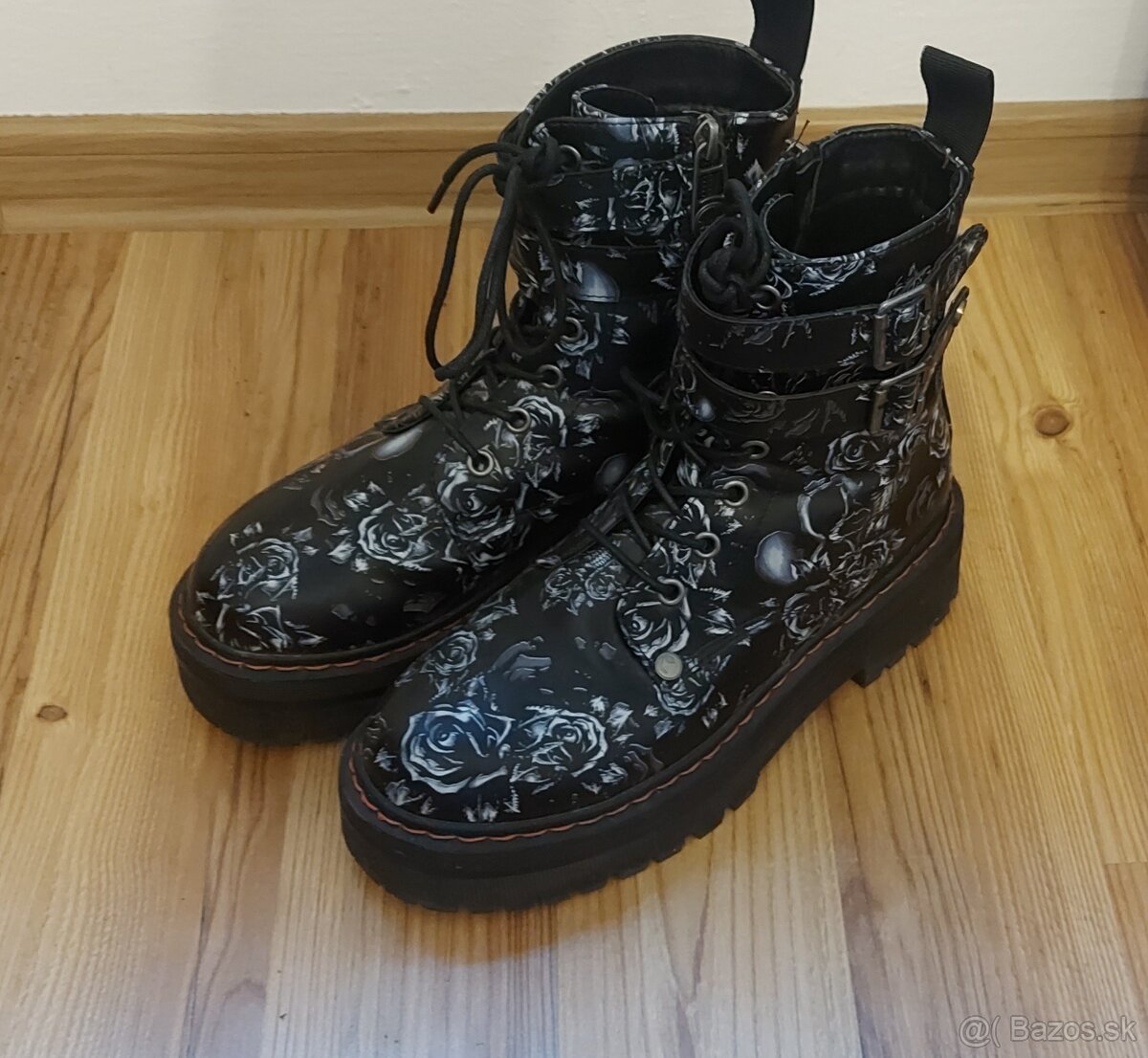 Čižmy goth/punk/metal (Black Premium)