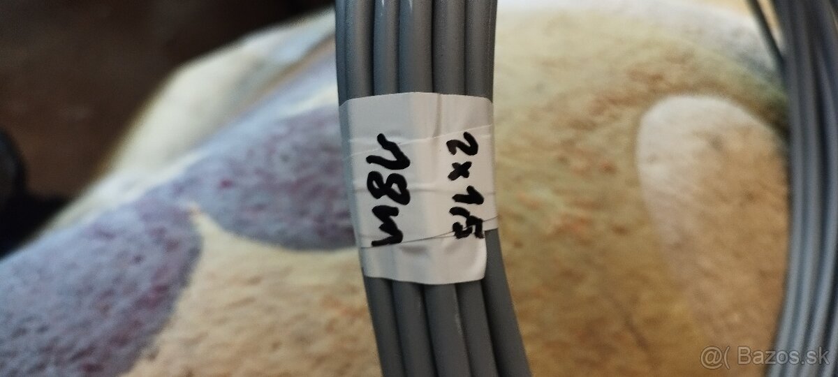 Flex kábel 2x1,5 ovládací - 17m