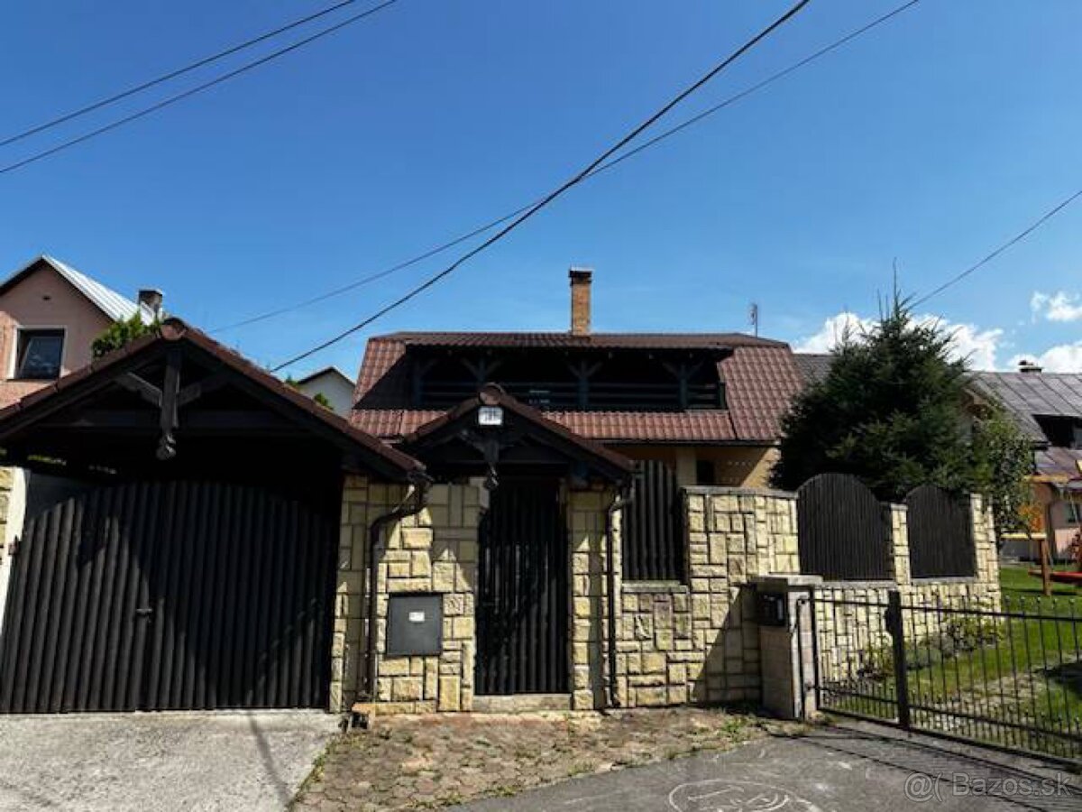na predaj krásnu chalupu v tichej časti obce Oščadnica