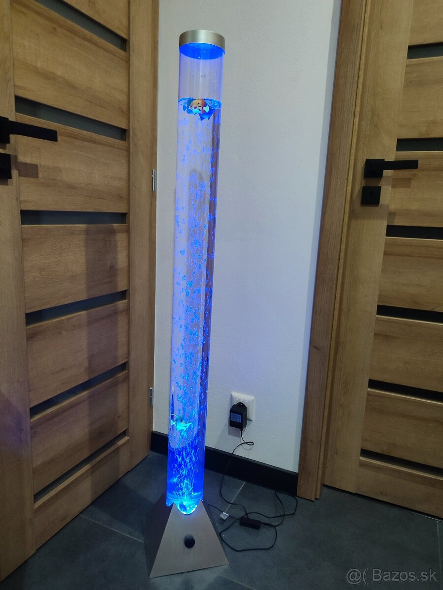 Bublinkova vodna lampa s rybickami