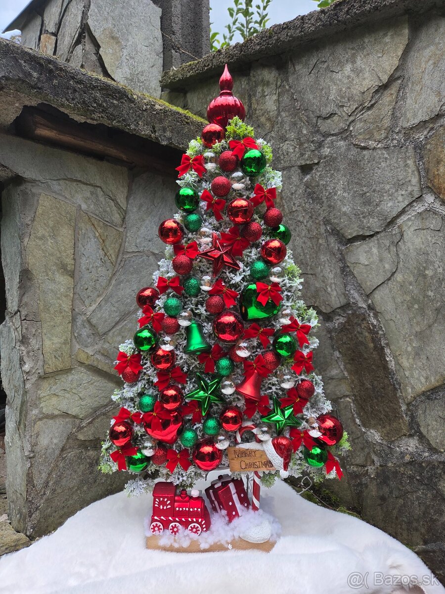 Vianočný plochý stromček