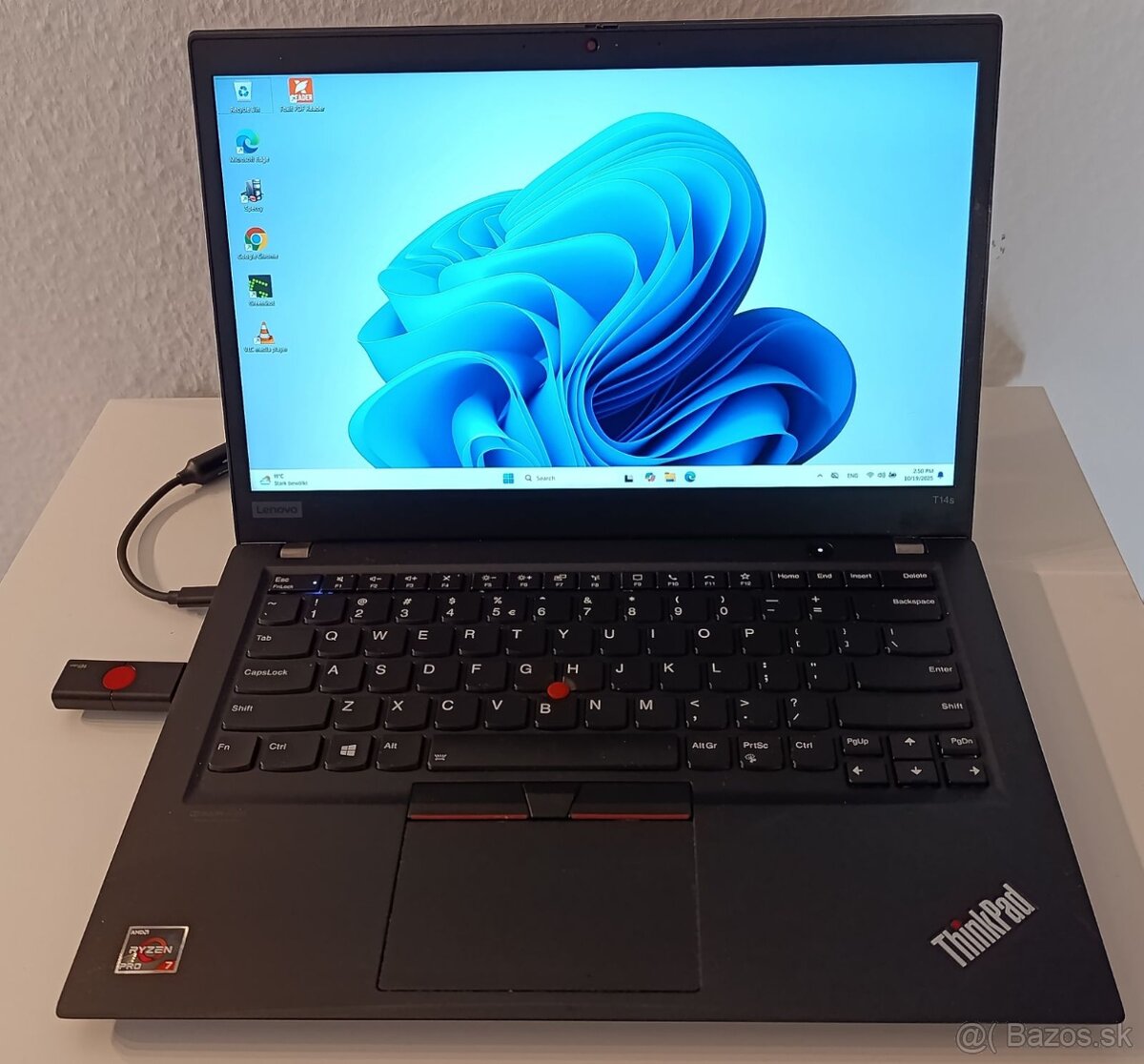 Lenovo T14s Ryzen 7 4750U - 16GB - 512GB