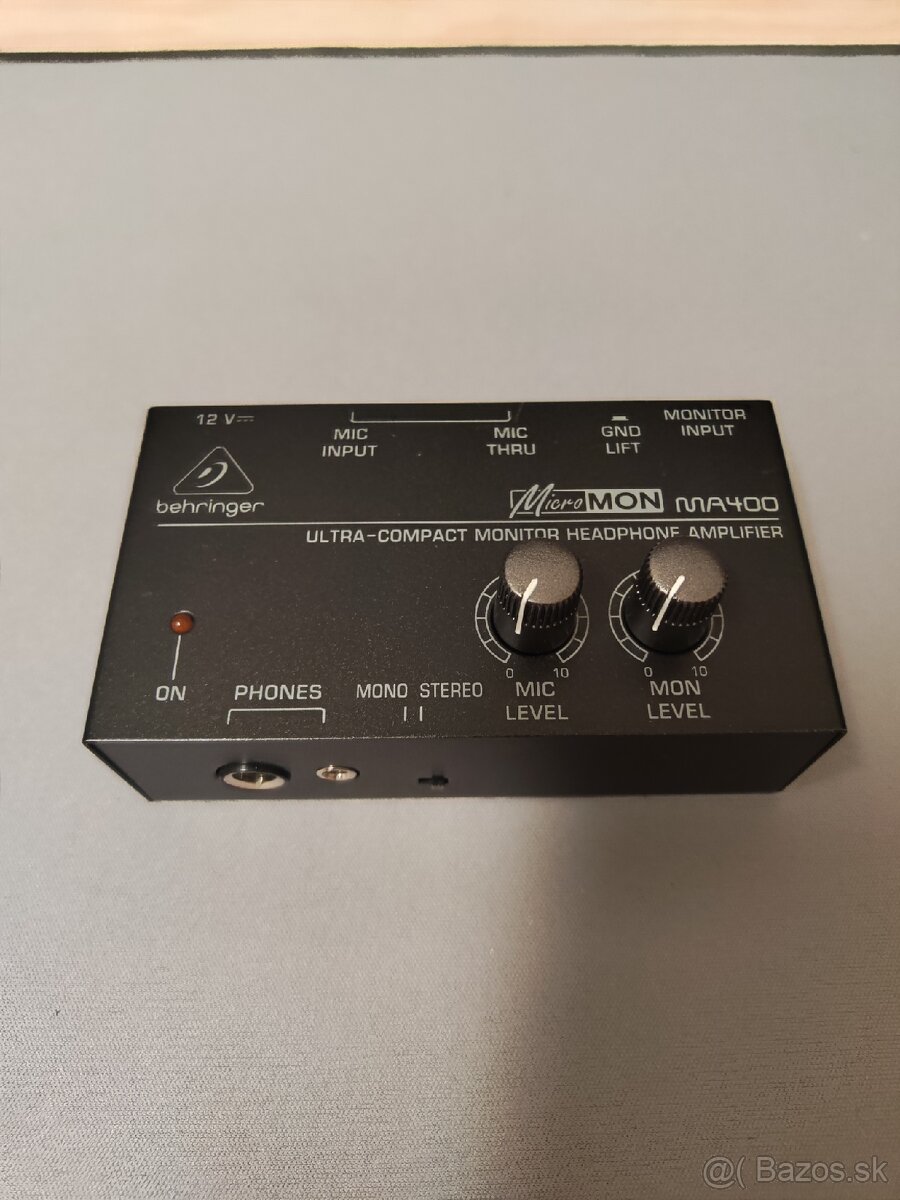 Behringer MA 400 MICROMON Slúchadlový zosilňovač