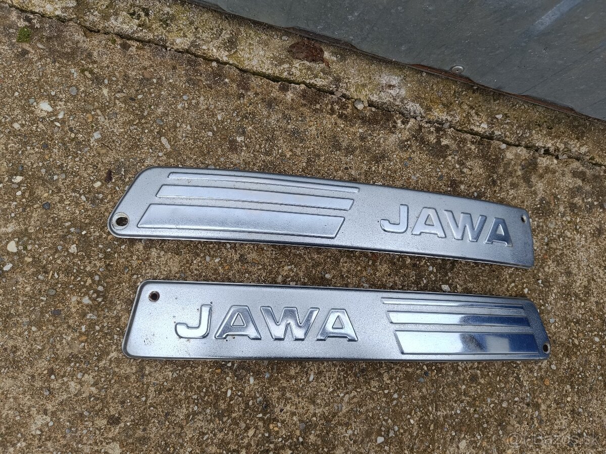 Lišty nádrže Jawa 350