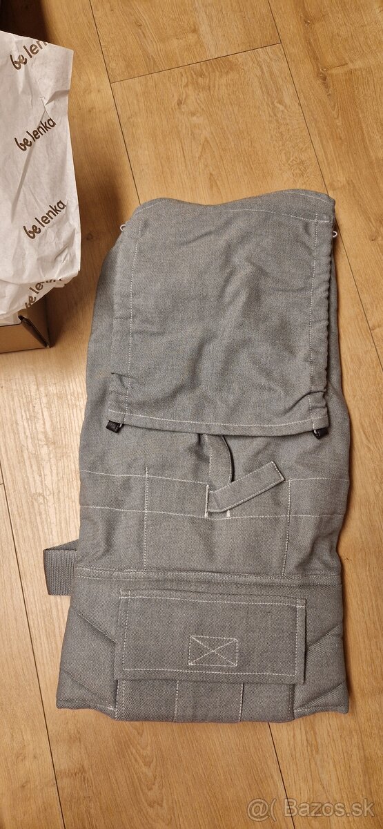 Ergonomický nosič Be Lenka 4ever neo sivý