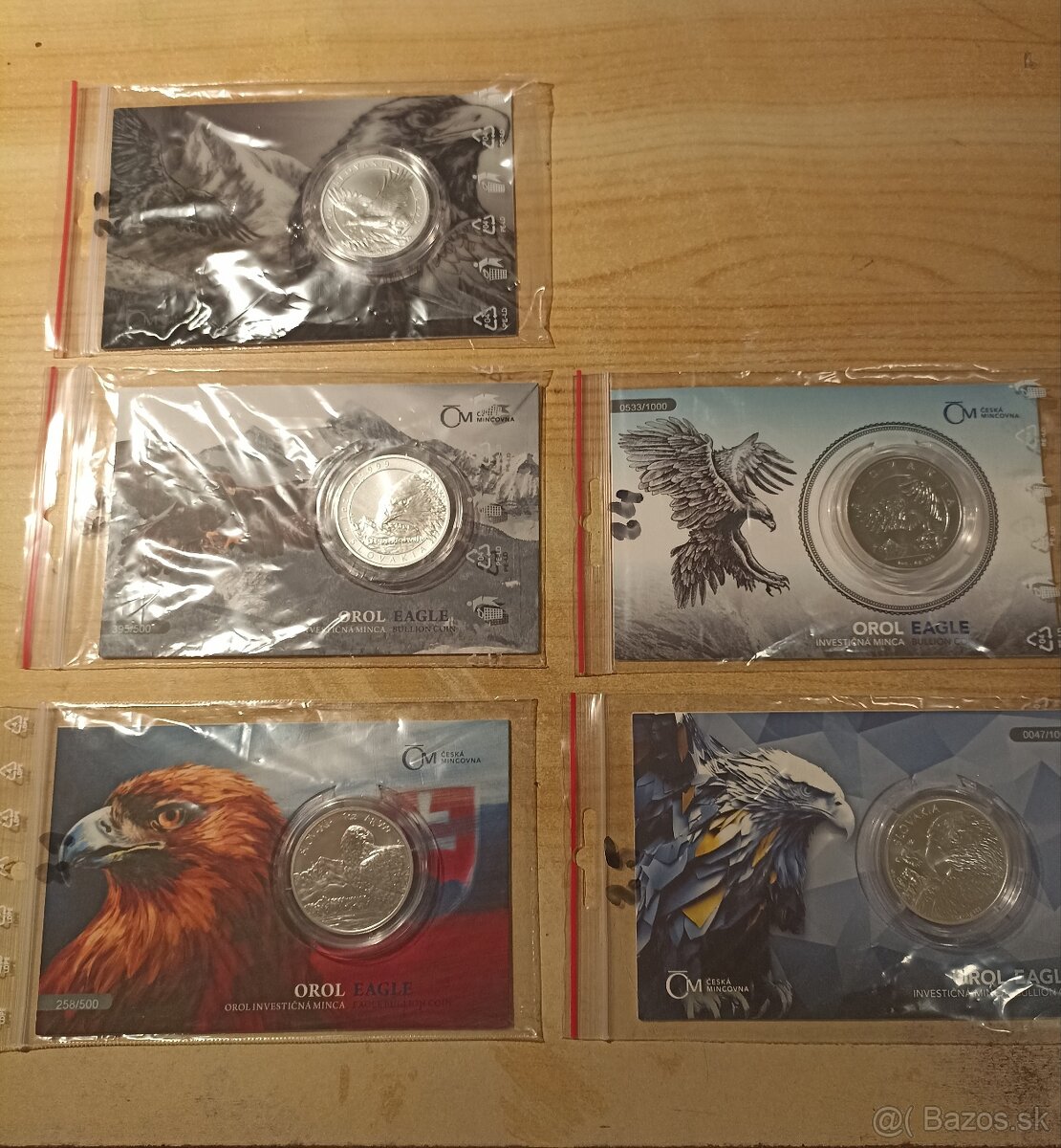 Predám zlaté aj strieborné mince OROL