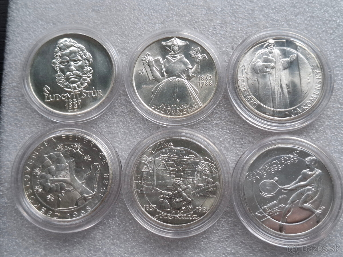 Pamatne mince Ceskoslovenska 1948-1991