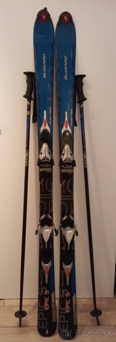 lyze Blizzard+viazanie+palice.