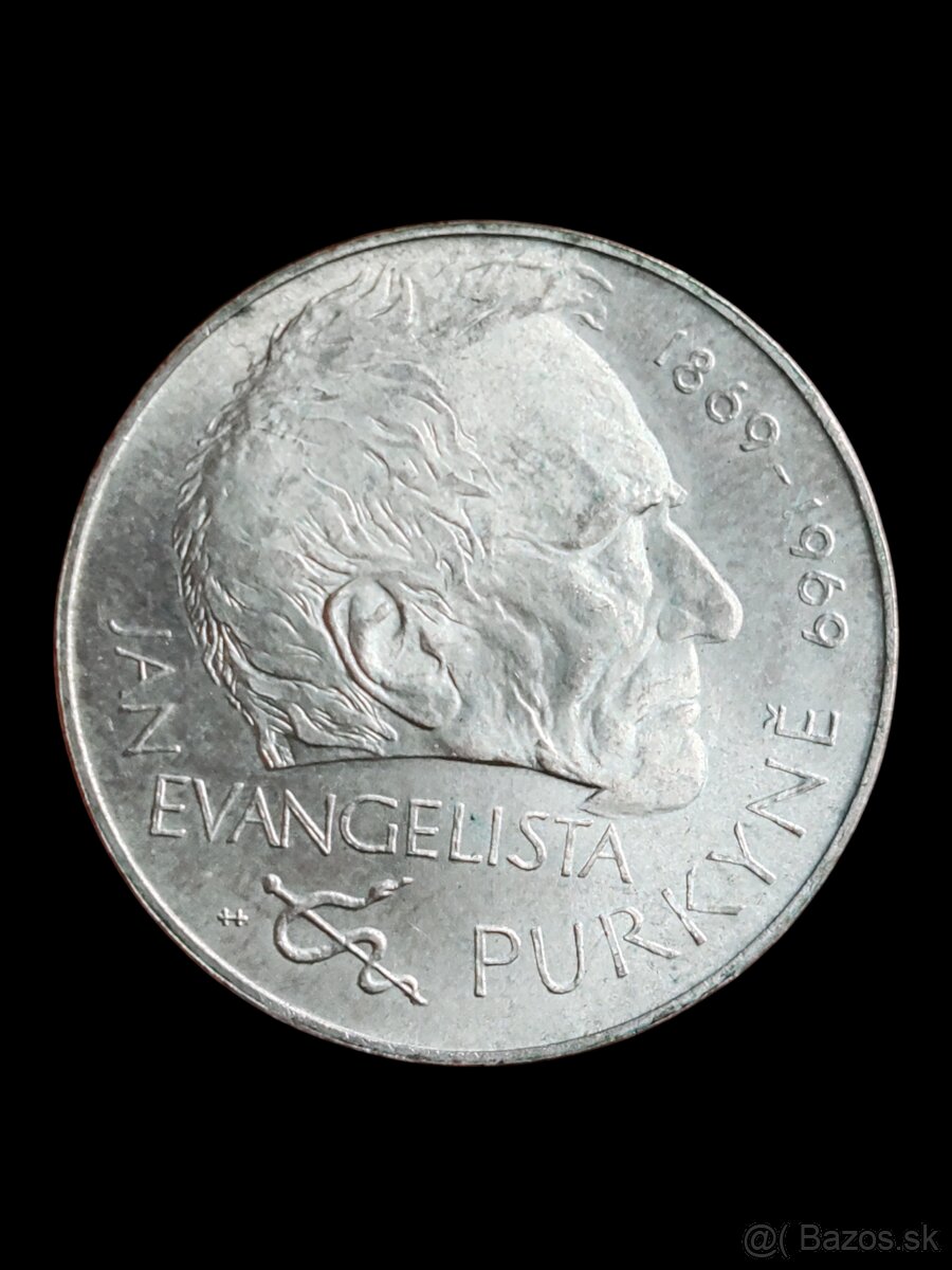 25 Kčs 1969 Purkyne