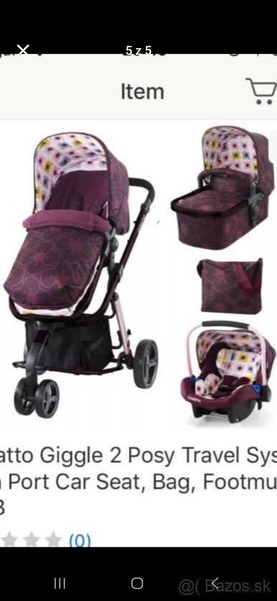 Kočík značky Cosatto